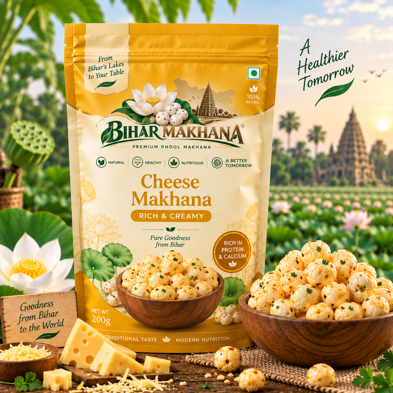 Cheese Makhana